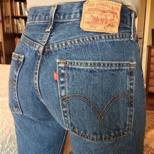 Vintage Buttonfly Levi’s 501 Jeans, 27x32 (vtg)